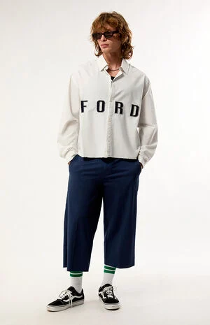 Service Button Down Long Sleeve Shirt image number 1