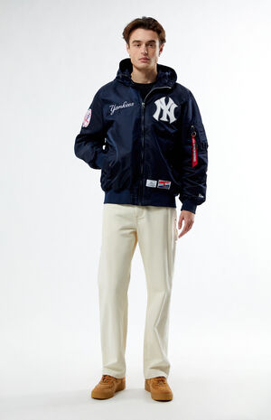 x Alpha Industries NY Yankees Bomber Jacket image number 5
