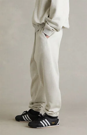Oatmeal Heather Signature Classic Sweatpants image number 4