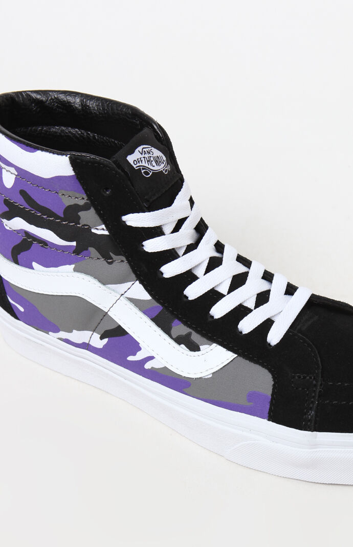 pop camo vans purple