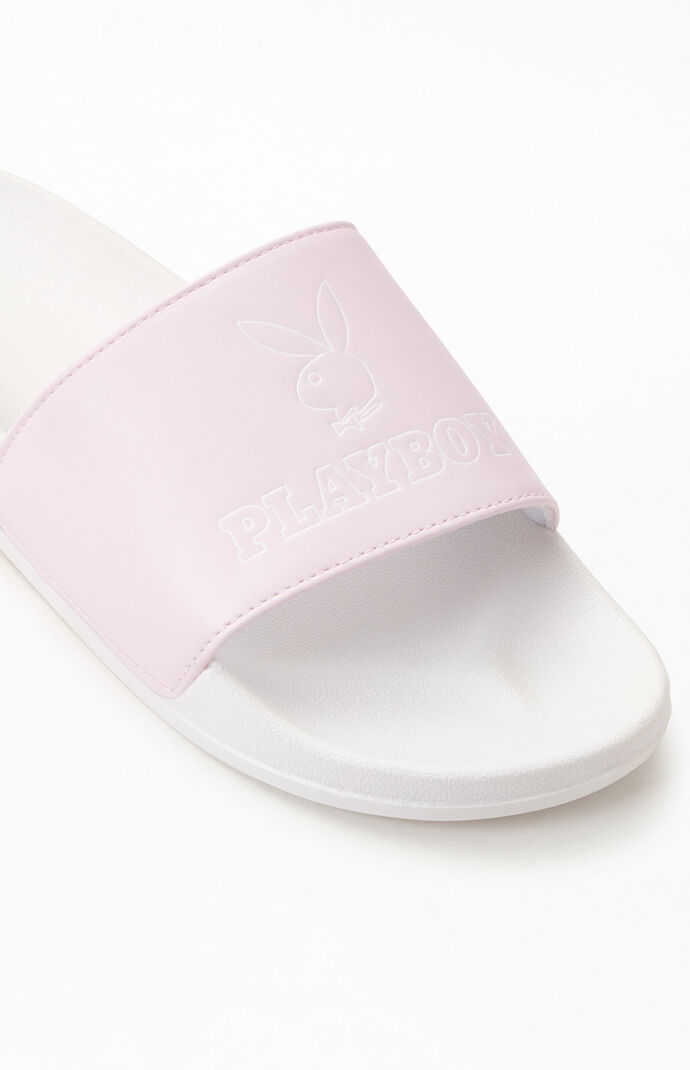 Playboy By PacSun Women s Bunny Slide Sandals PacSun