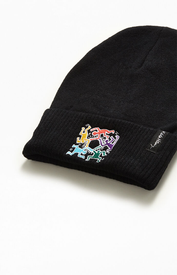 Black Keith Haring Beanie