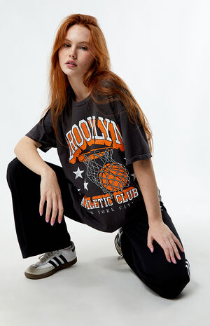 Brooklyn Athletic Club Oversized T-Shirt image number 1