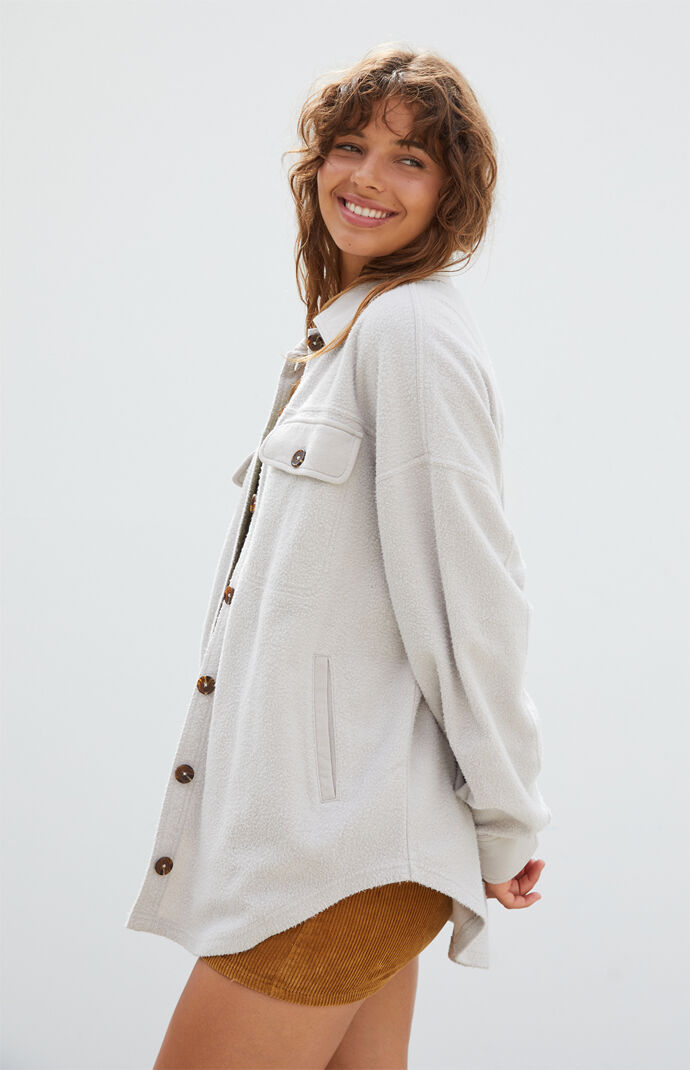 Homecoming button down jacket clearance
