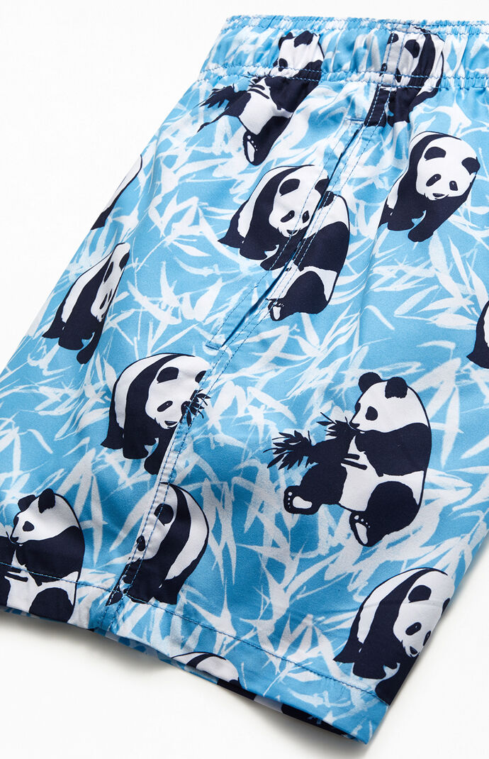 Panda 17" Swim Trunks