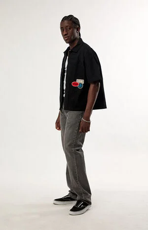 Dealer Vince Zip Up Short Sleeve Shirt image number 5