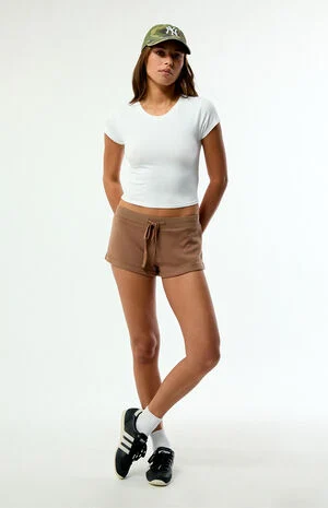 Soft Terry Mini Sweat Shorts image number 1