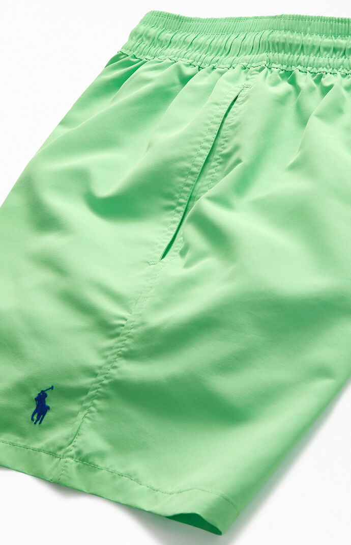 Green Traveler 17" Swim Trunks