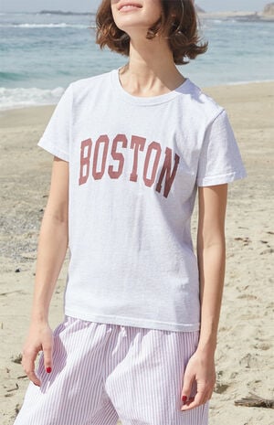 Gray Chloe Boston T-Shirt