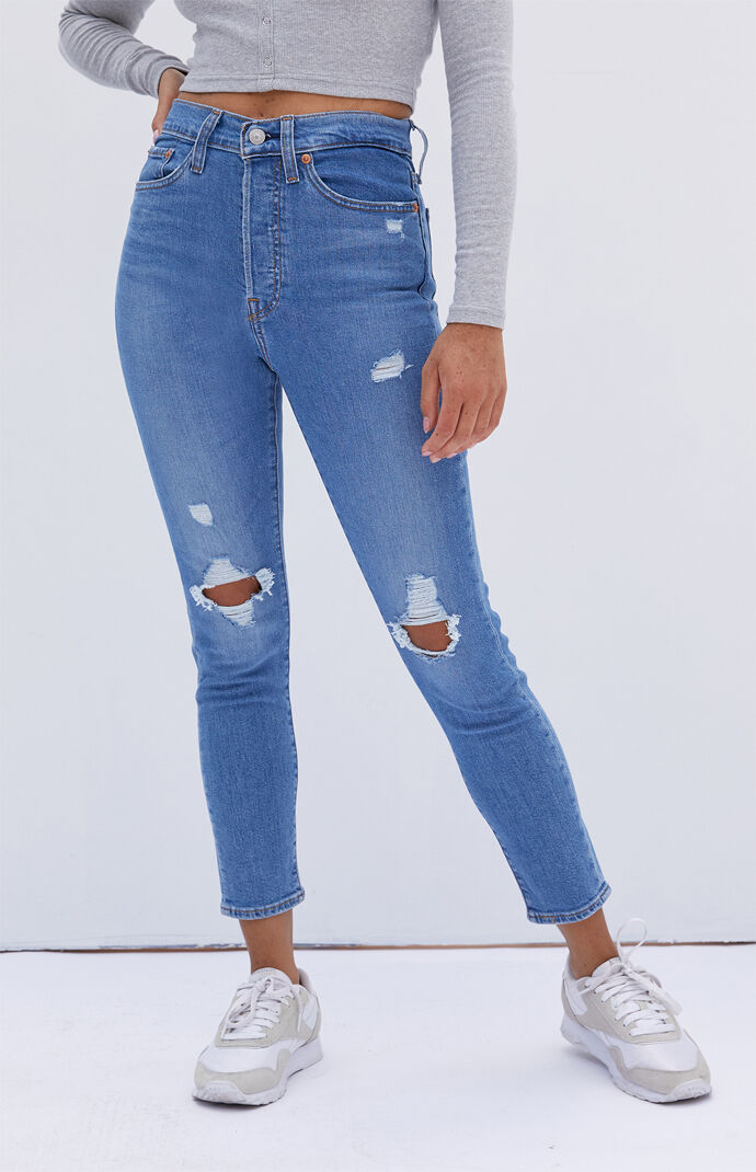 wedgie skinny jeans