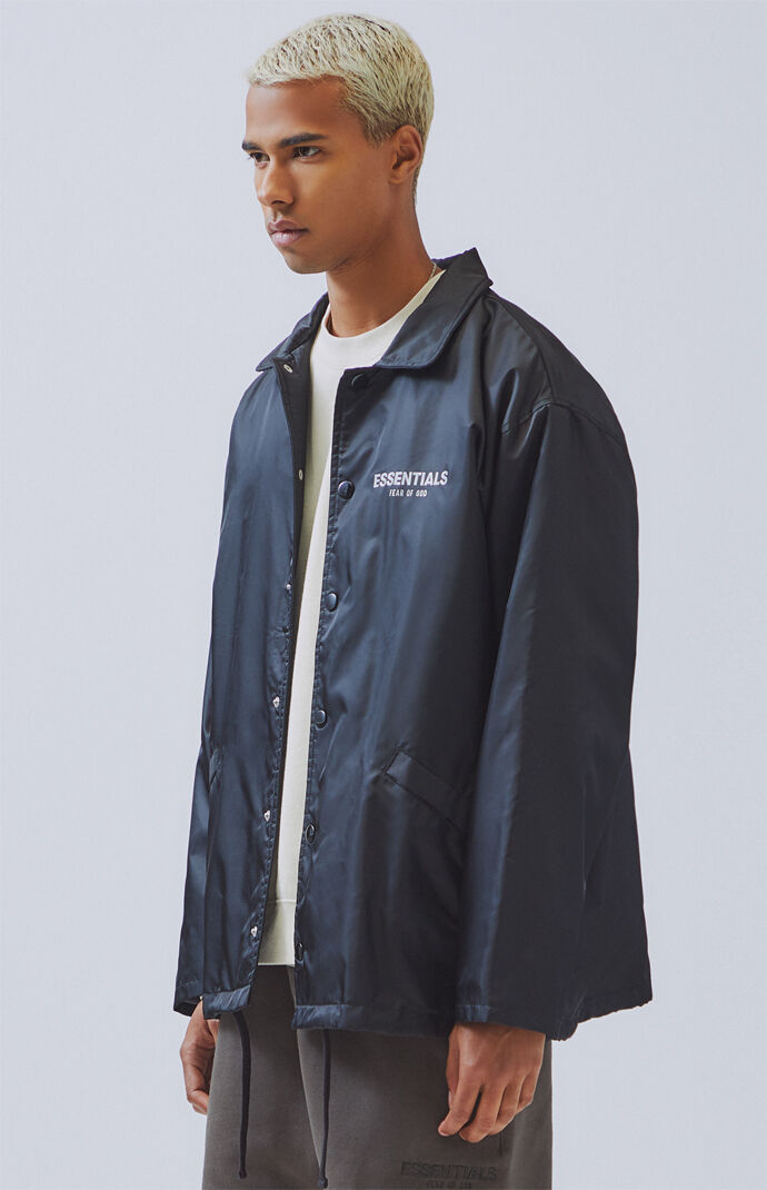 桜瑪瑙 Fear Of God Essentials Coach Jacket - ナイロンジャケット