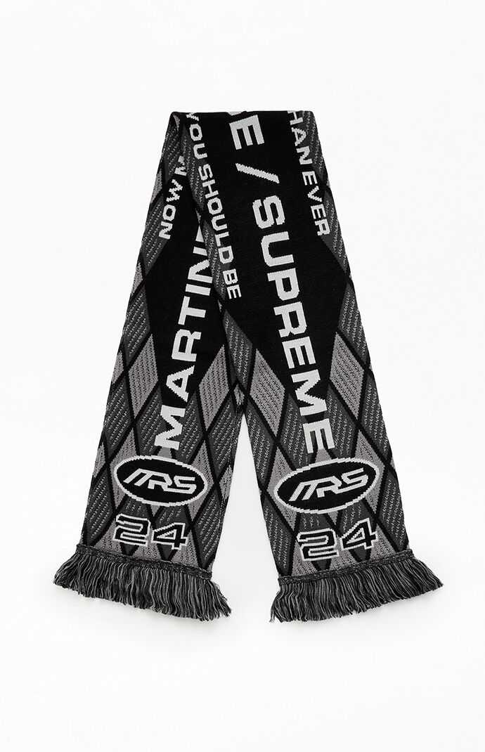Supreme Martine Rose Scarf　マフラー　新品BLACK Supreme Martine Rose Scarf | PacSun