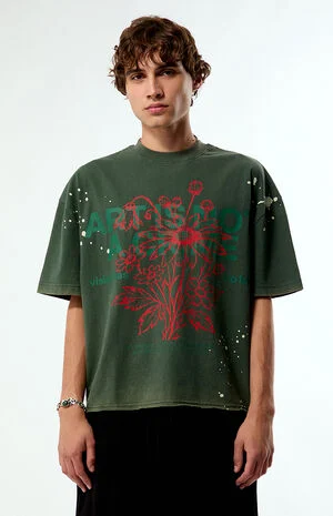 Art Is Not a Crime Cropped Boxy T-Shirt image number 1