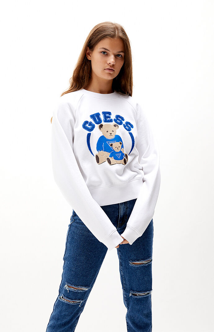 Guess teddy bear new arrivals sweatshirt