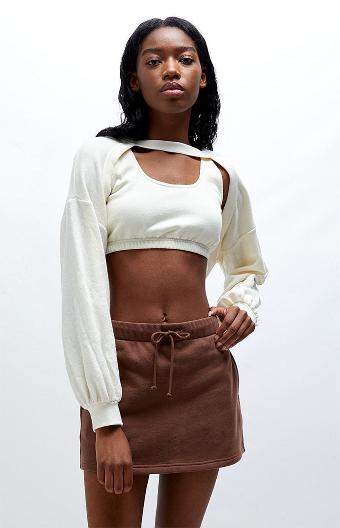 Shrug sweatshirt hot sale