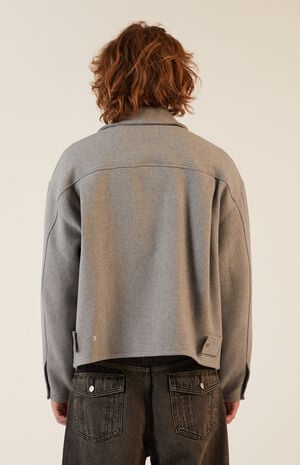 Gray Blouson Jacket image number 3