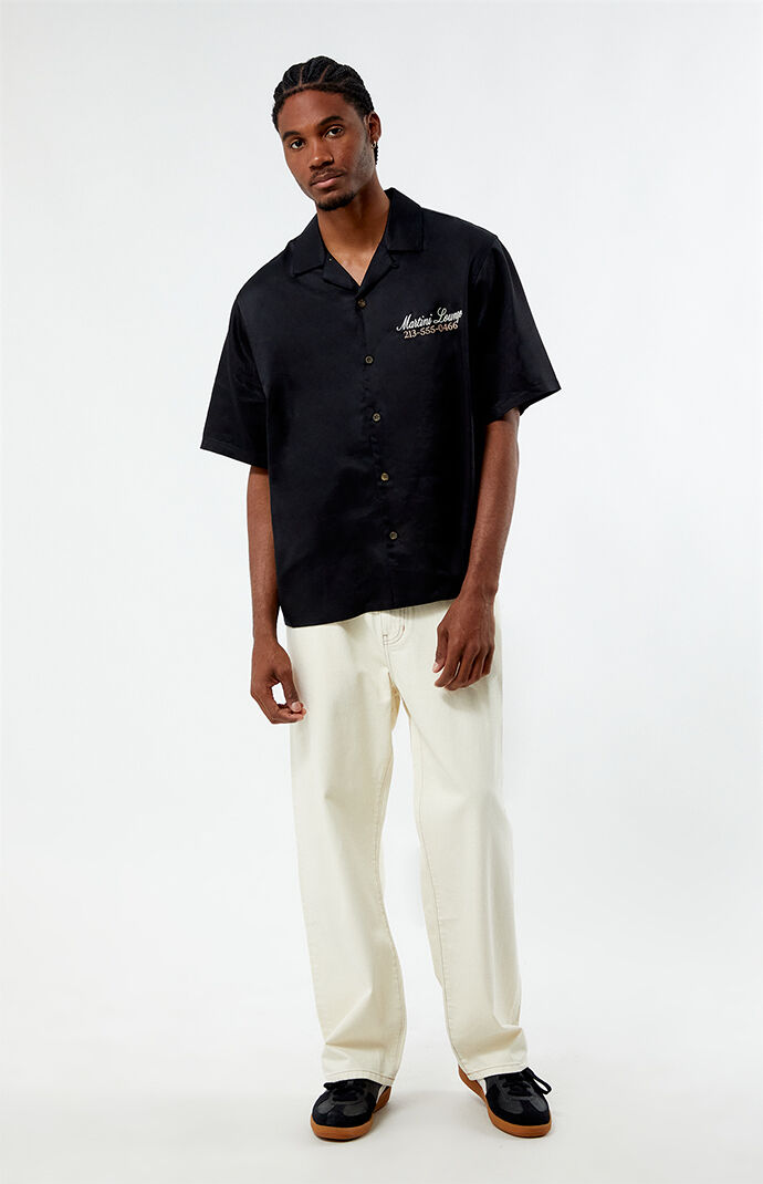 Pacsun Martini Lounge Tencel Oversized Camp Shirt | Pacsun