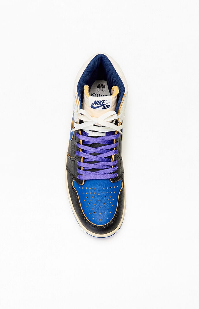 Air Jordan 1 x Fragment Design Union LA Retro High OG Sport Royal Shoes