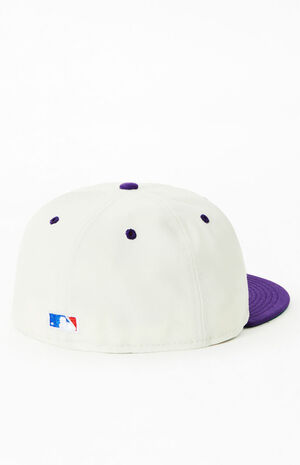 x PS Reserve LA Dodgers Chrome 59FIFTY Fitted Hat image number 2