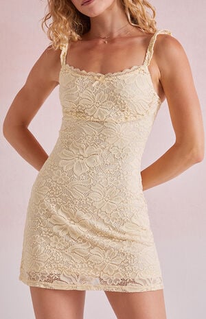 Cassidy Lace Mini Dress image number 2