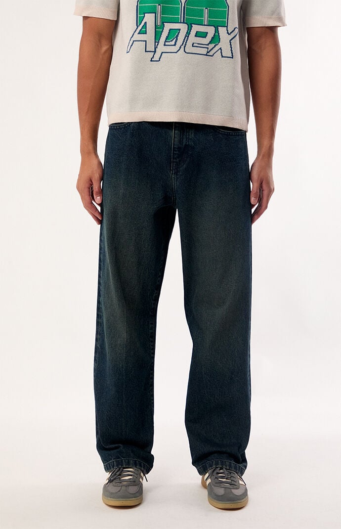 Pacsun Dylan Baggy Jeans Dark Indigo