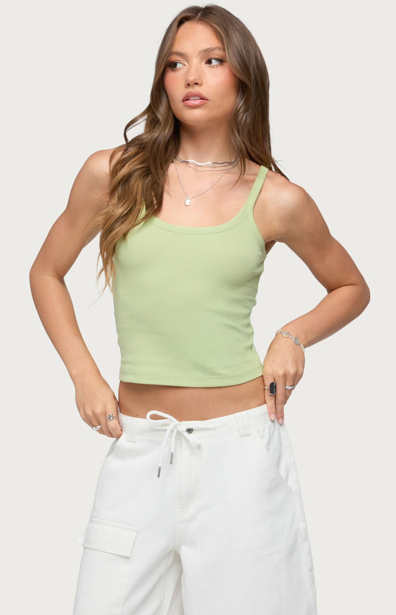 Edikted Basic Babe Tank Top