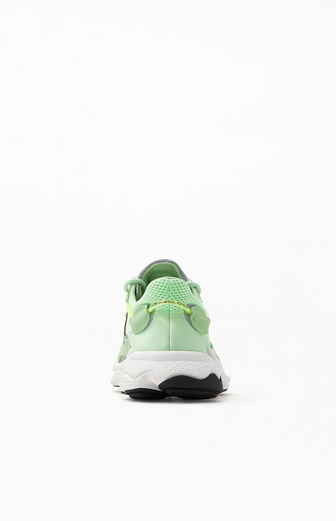 adidas Neon Green Ozweego Shoes PacSun