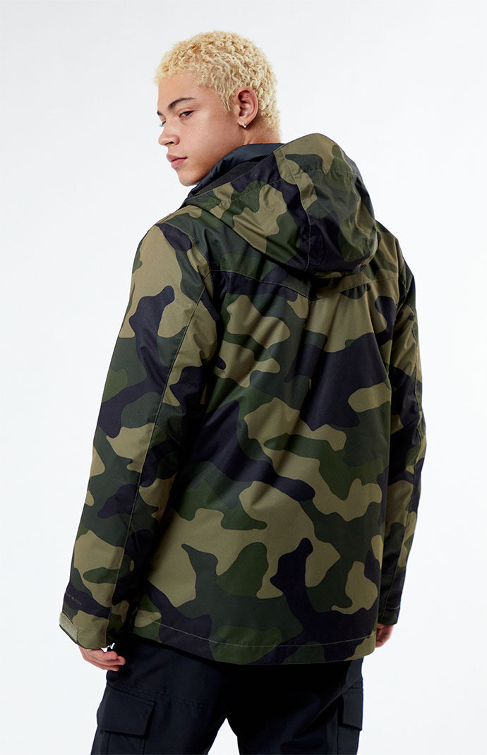 Pacsun camo cheap jacket