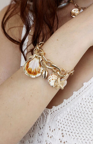 Mermaid Tears 18k Gold Plate Bracelet image number 6