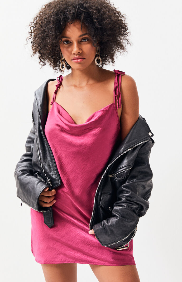 pacsun red dress