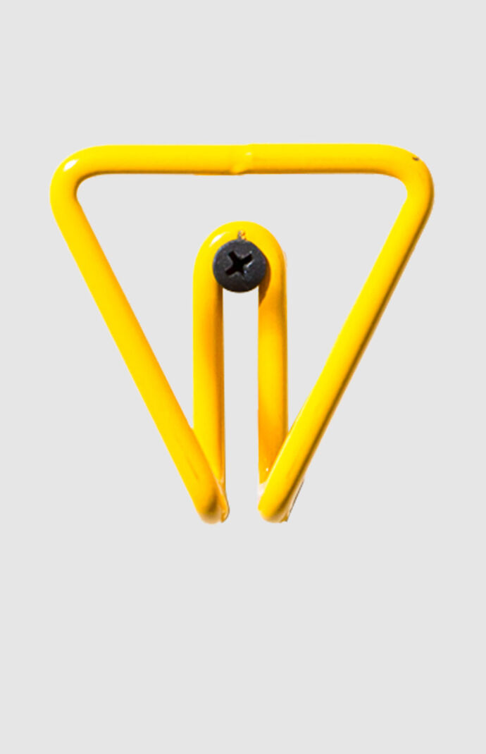 Yellow Triangle Wall Hook