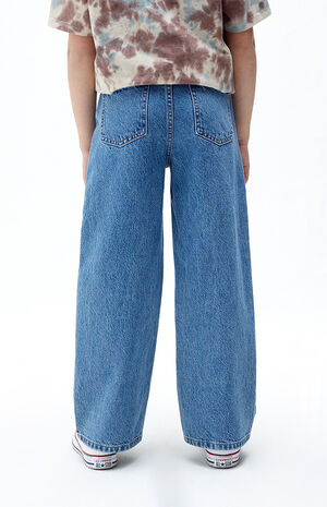 Heritage Blue Baggy Jeans image number 4