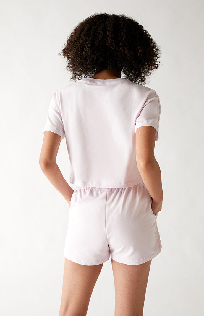 Pearl Tennis Luxe Cropped T-Shirt