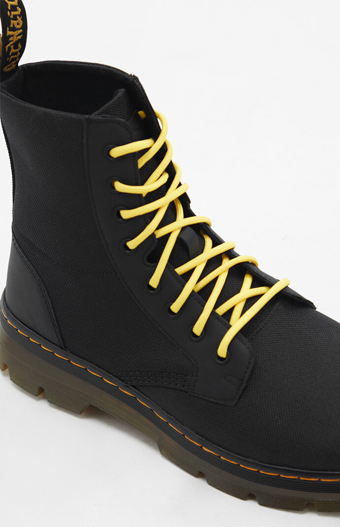yellow doc marten laces
