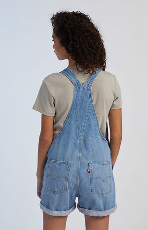 In The Field Vintage Overall Shorts image number 3