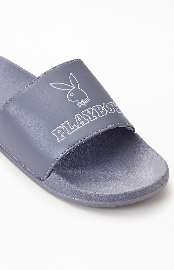 By PacSun Women's Blue Bunny Slide Sandals