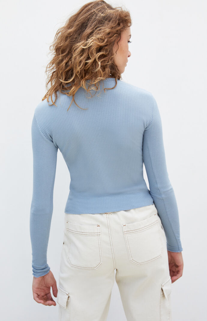 Oval Stripe Long Sleeve T-Shirt