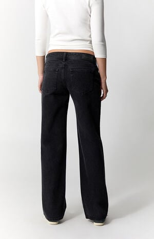 Sammy Ultimate Low Rise Straight Leg Jeans Black image number 4