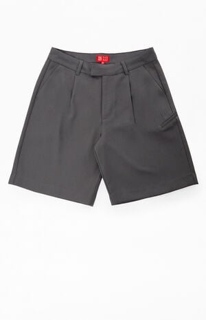 x PacSun Ceremony Pleated Baggy Shorts image number 1