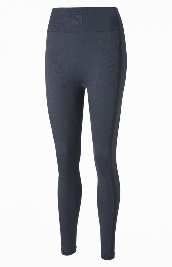 Puma x Vogue Navy Seamless Leggings | PacSun