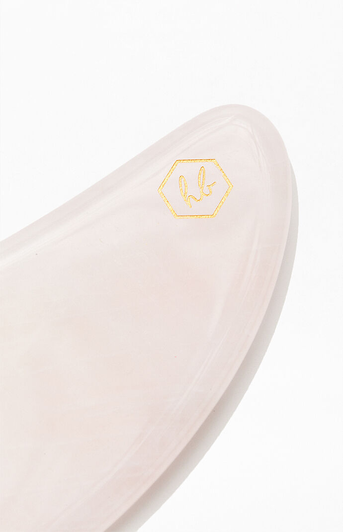 Honey Belle Rose Quartz Gua Sha Pacsun