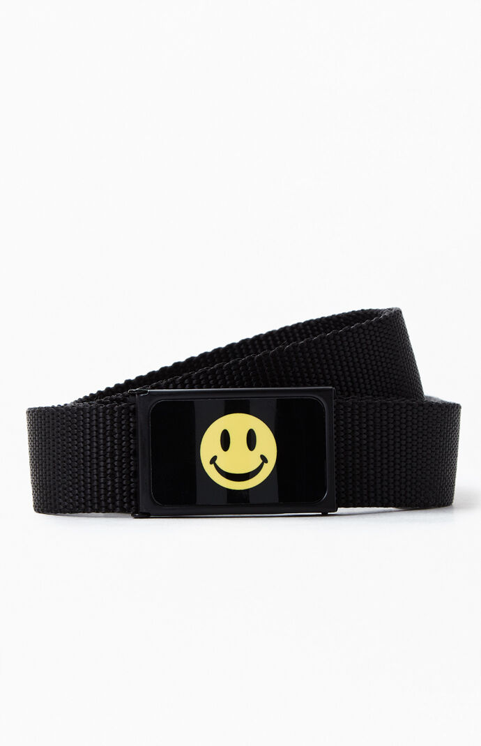 Smiley Webbed Belt