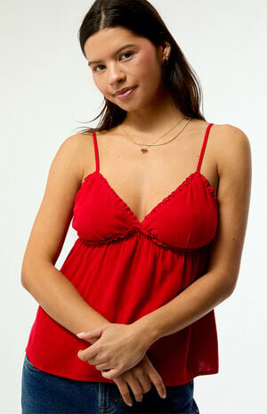 Emma Trim Babydoll Top image number 5