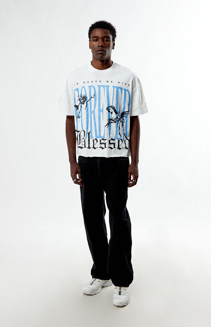 トップス NEW BASIC MICRO SPAN BOX H/S SHIRT Pacsun Forever Cropped Boxy T-Shirt | PacSun