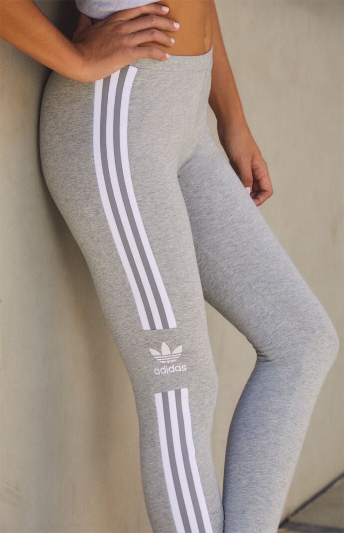 adidas leggings women grey