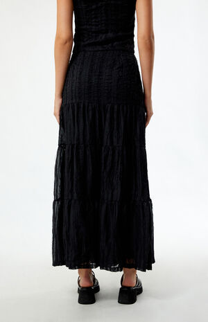 Tiered Maxi Skirt image number 4