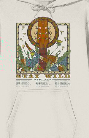 Vintage Snake & Guitar Hoodie image number 2