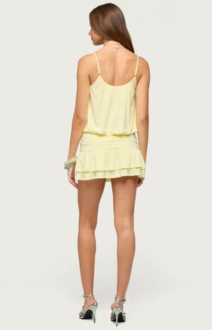 Heidey Ruffle Mini Dress image number 3
