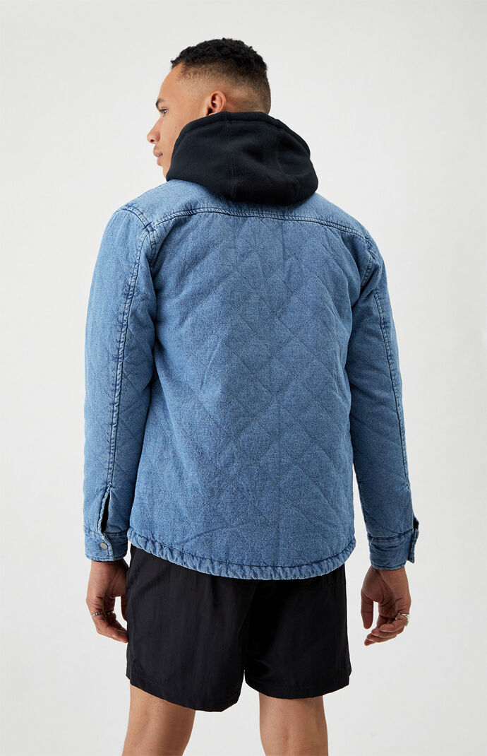 Quilited Denim Shacket