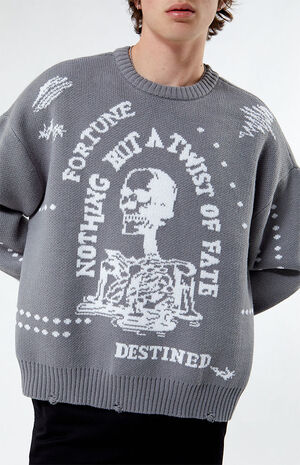 Twist Of Fate Cropped Sweater image number 2